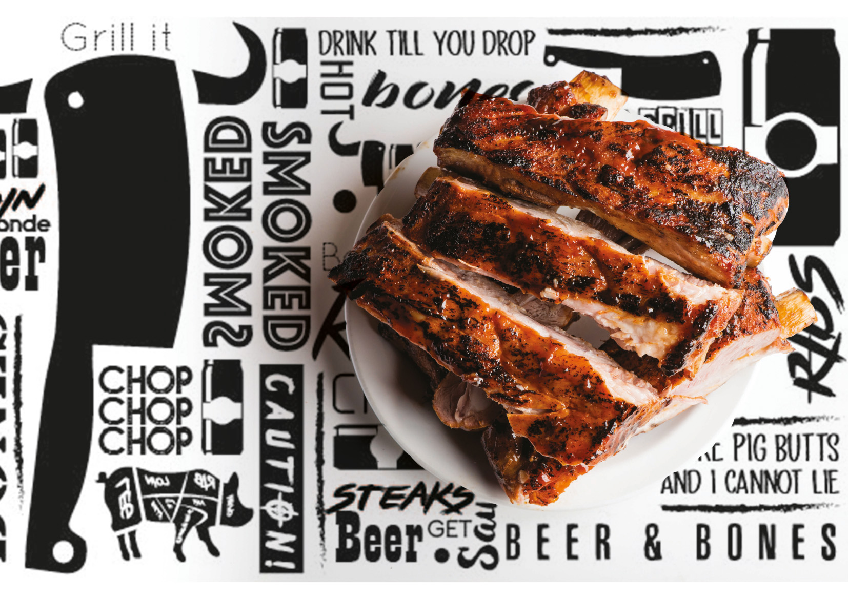 Beer and Bones Branding and Graphic Design