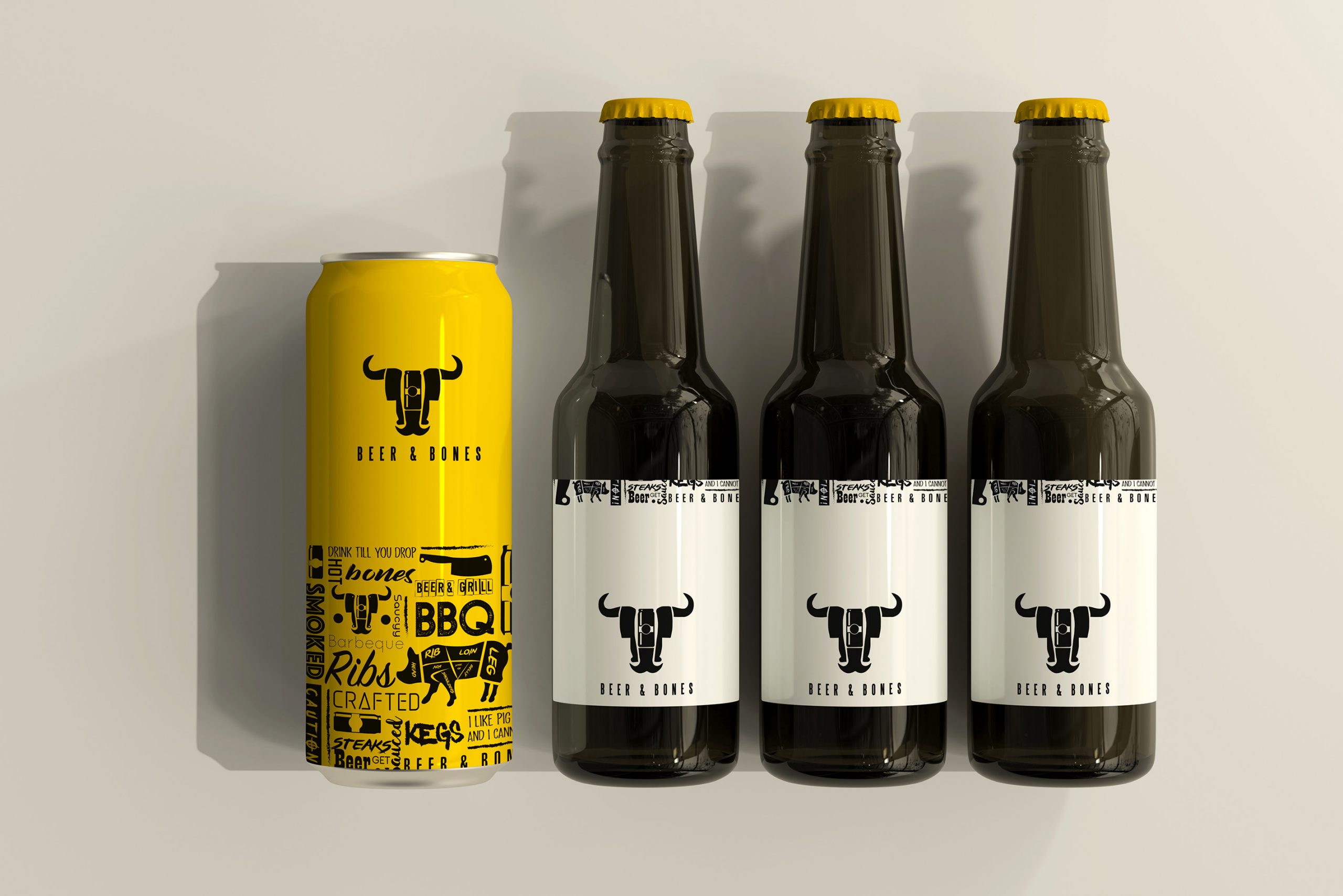 Beer and Bones Branding