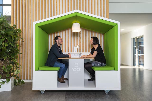 Pods for office interior design