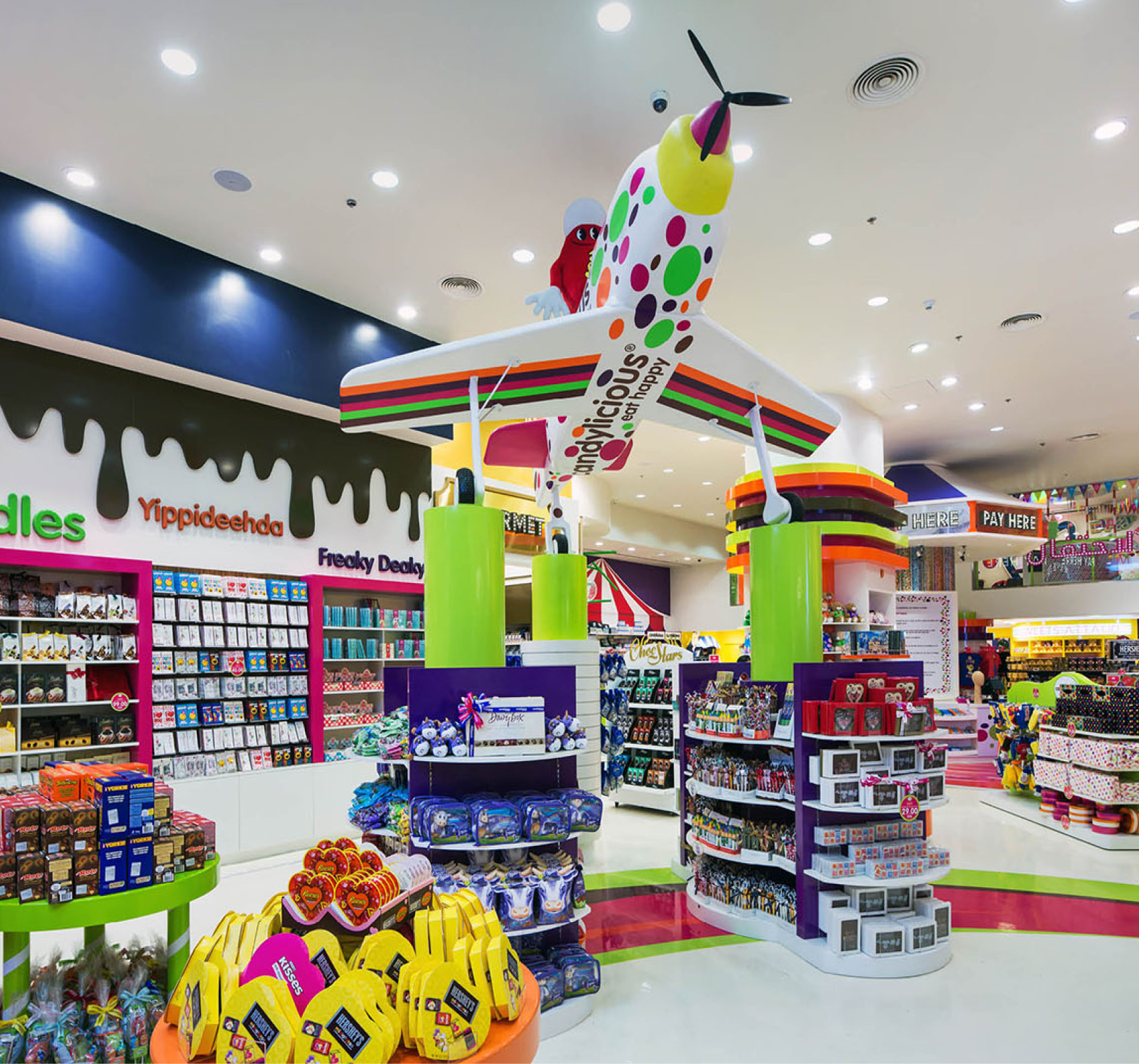 Candylicious Dubai Mall - Designed by FINCH InteriorDesign