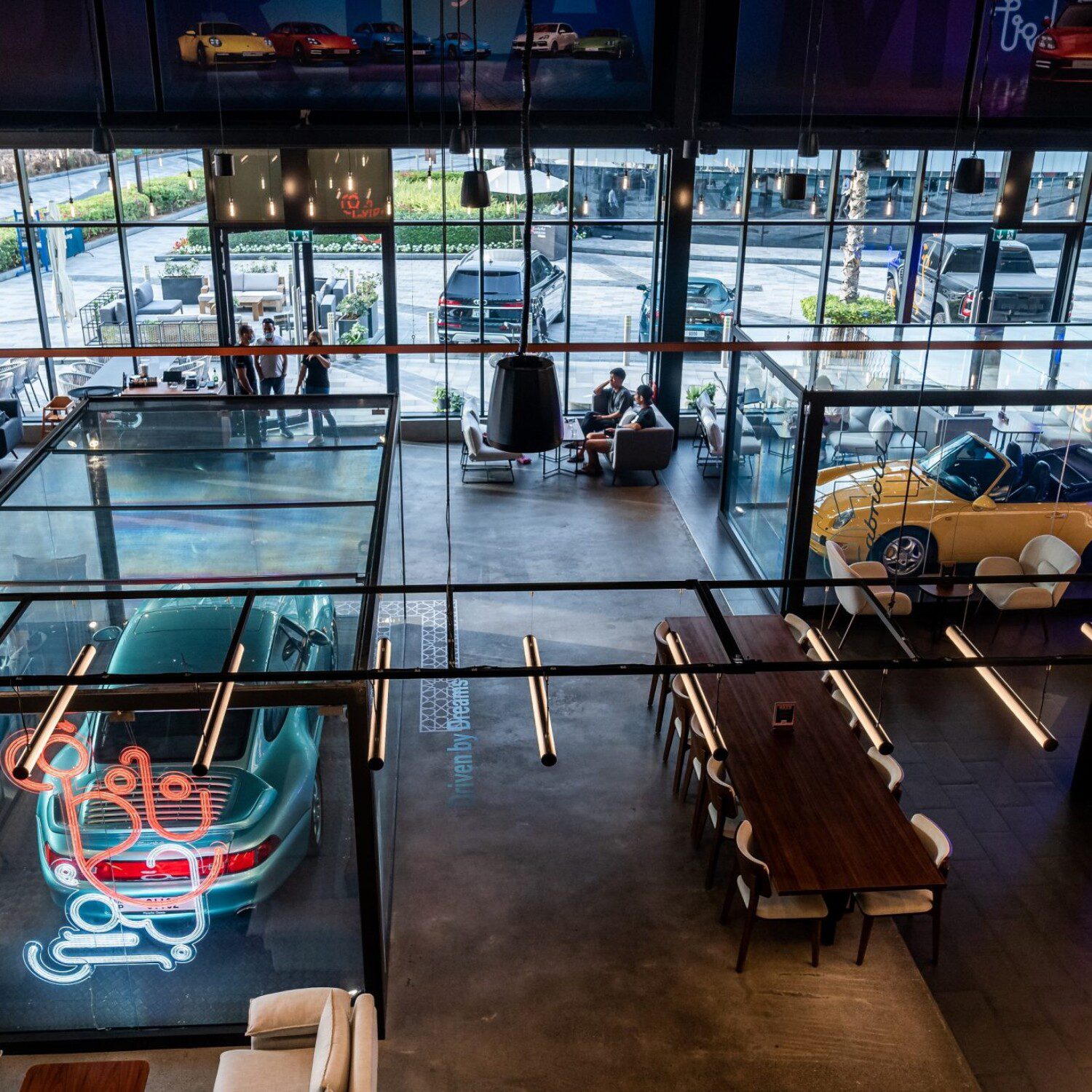 Drvn by Porsche interior design