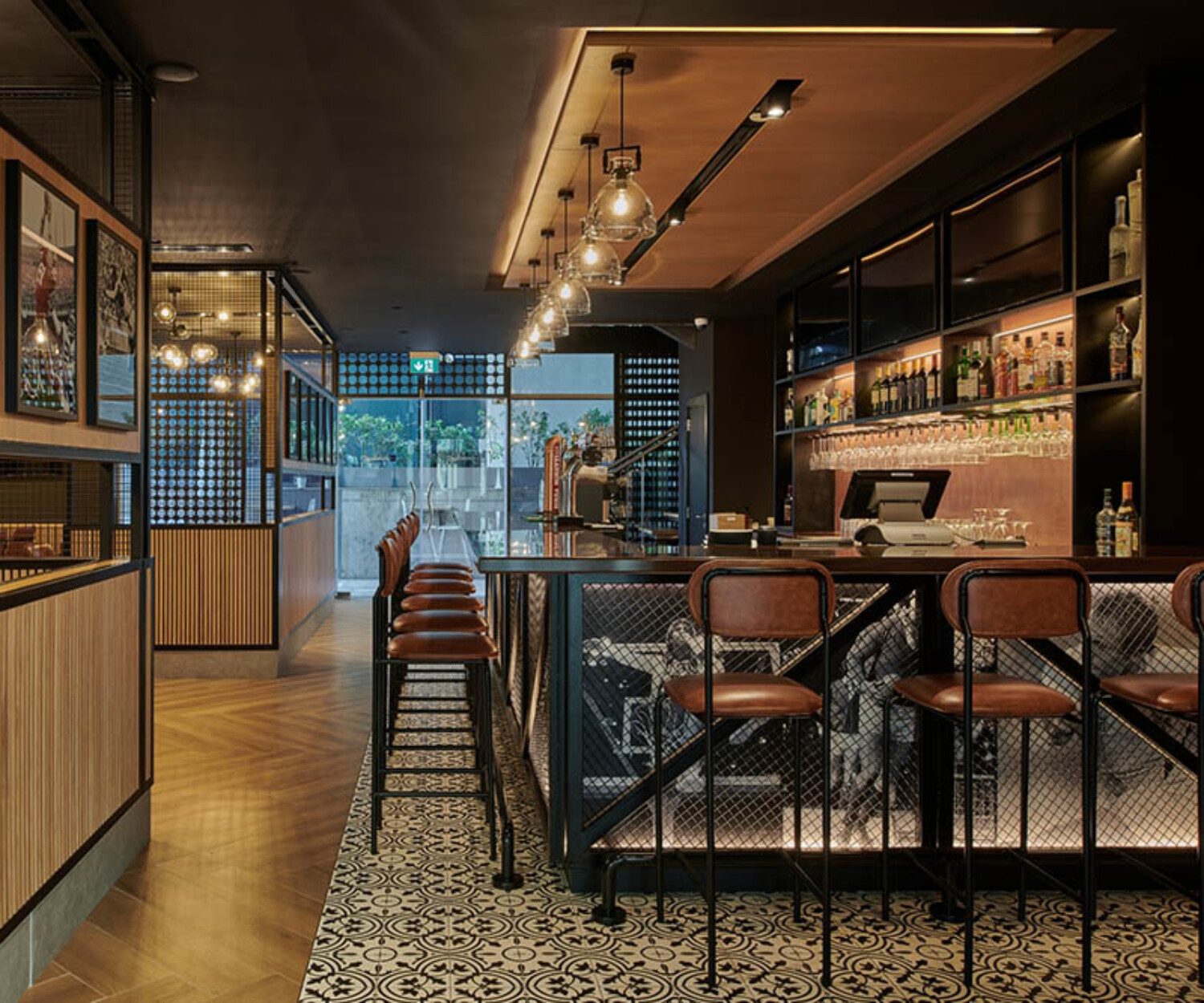 sports bar interior design