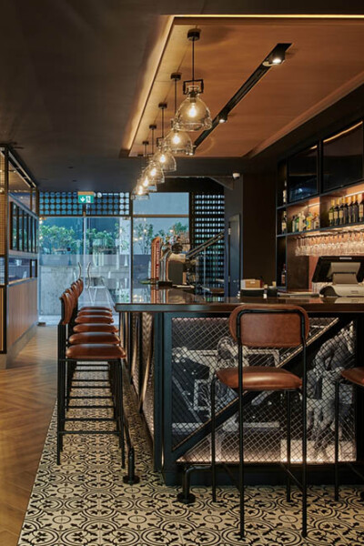 sports bar interior design