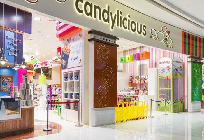 Candylicious Dubai Mall – award-winning retail interior design by FINCH