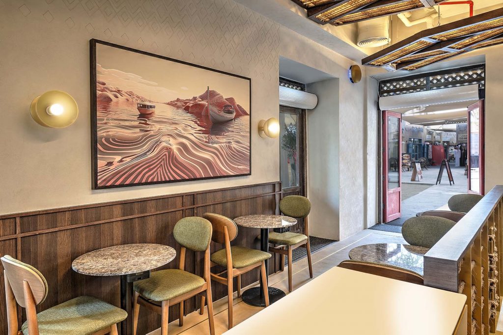 Al Seef Costa Coffee Interior designers