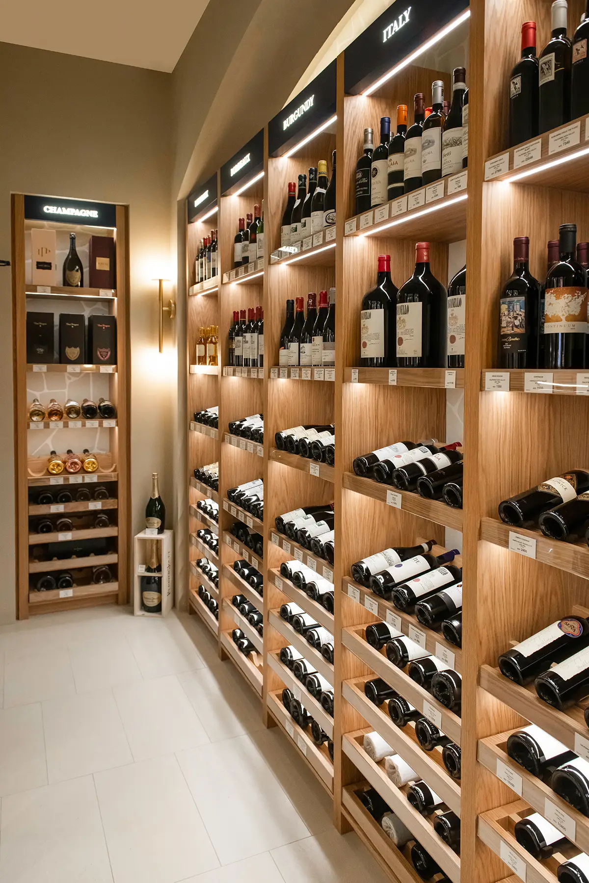 Wine Store Interior Design