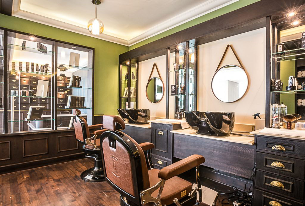 barber shop interior design modern