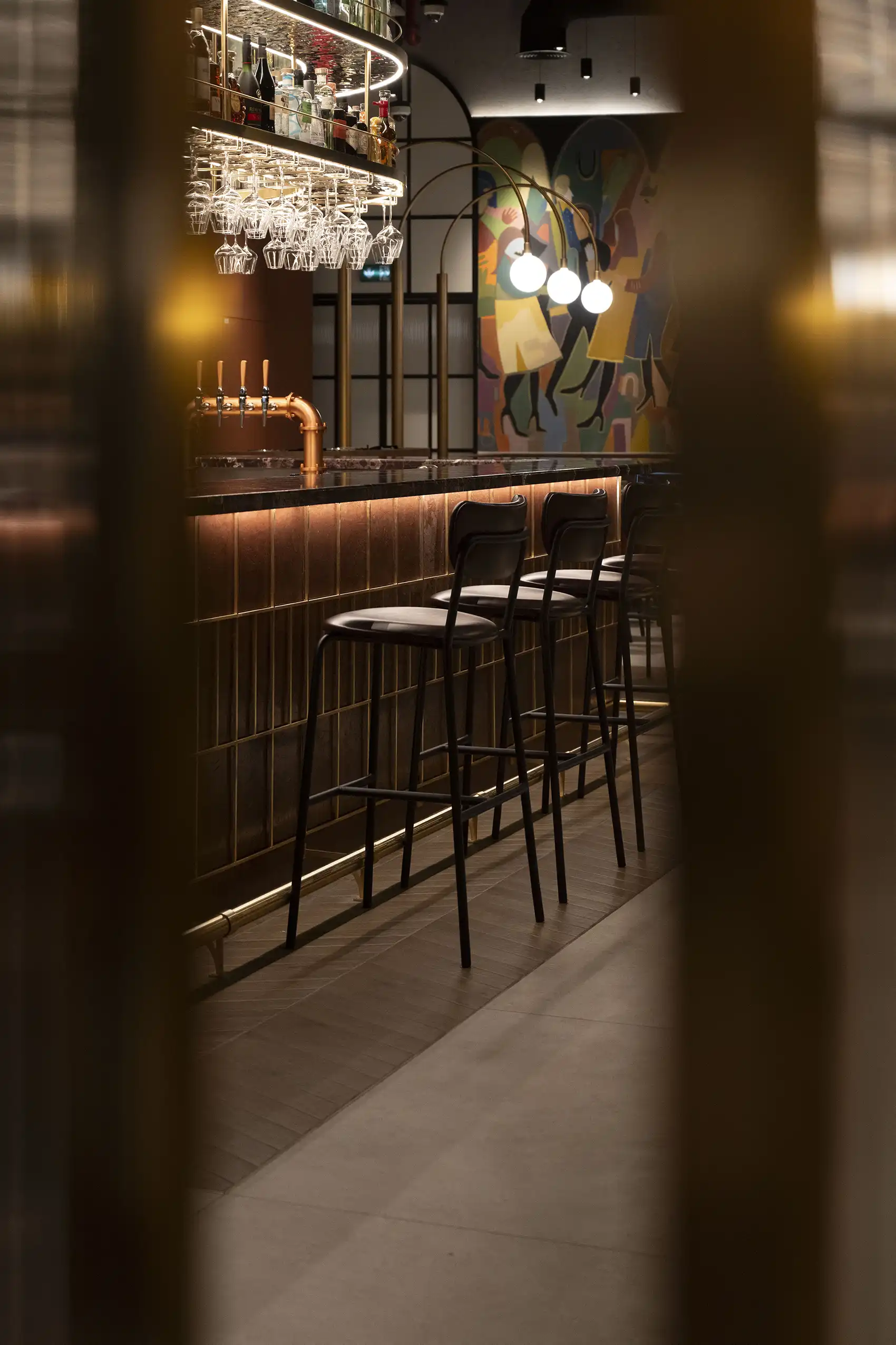 Jones Social business bay interior design